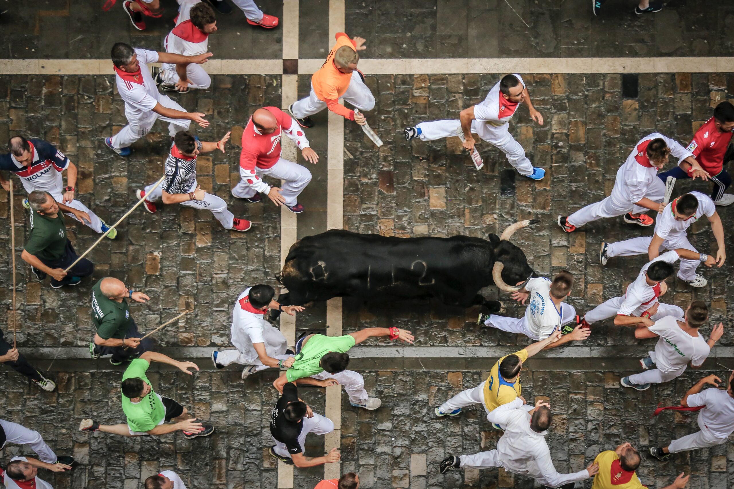 running with the bulls