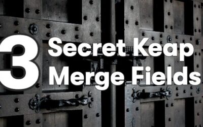 Secret Keap Merge Fields