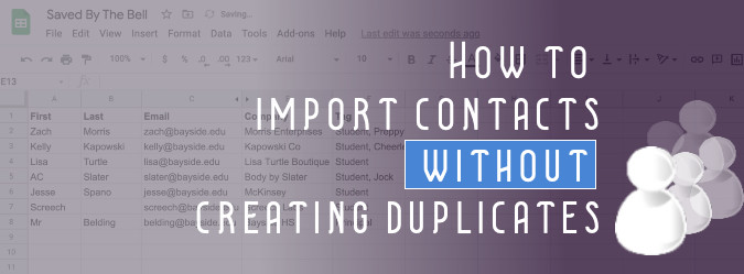 Importing Contacts in Keap without Creating Duplicates