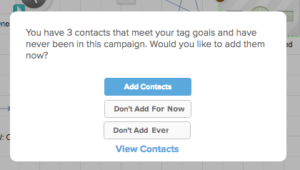 Add Contacts Prompt