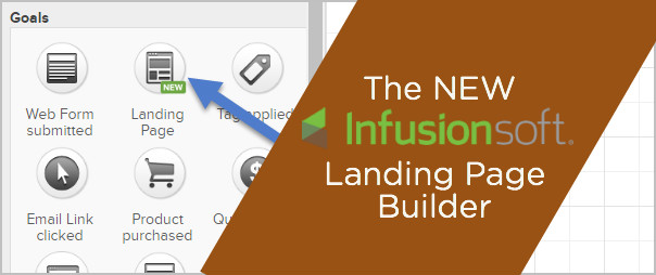 New Infusionsoft Landing Page Builder