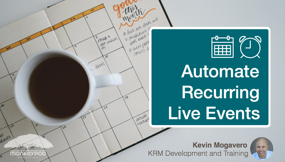 Automate Recurring Live Events