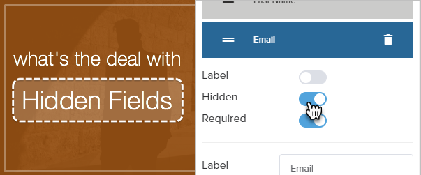 What’s the deal with hidden fields?