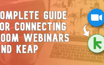 A full guide to connecting Zoom Webinars and Keap