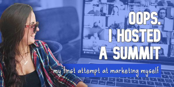 Lessons learned from my first actual attempt at marketing myself