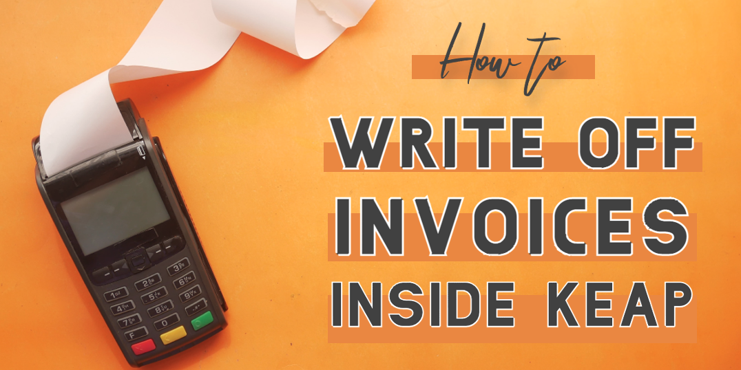 How to Write Off Invoices in Keap