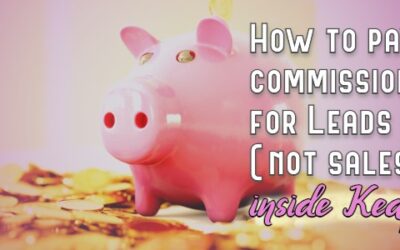 How to Pay Commission for Leads (not sales) inside Keap