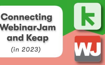 Connecting WebinarJam and Keap (in 2023)