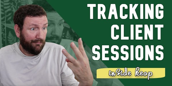 Tracking Client Sessions (inside Keap)
