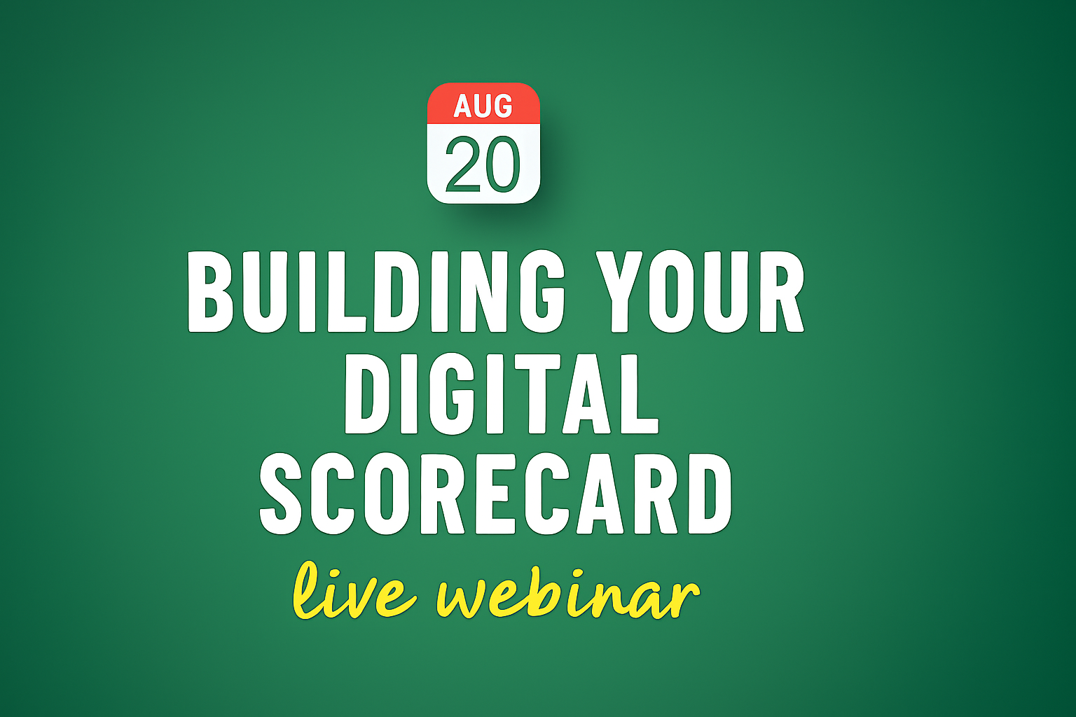 scorecard-webinar Upcoming Webinar