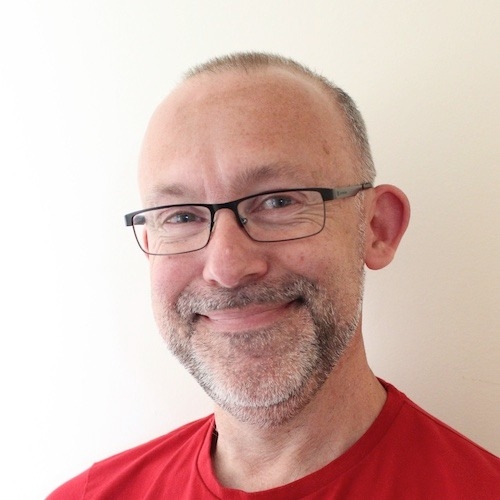 simple headshot of guest speaker Adrian S. 